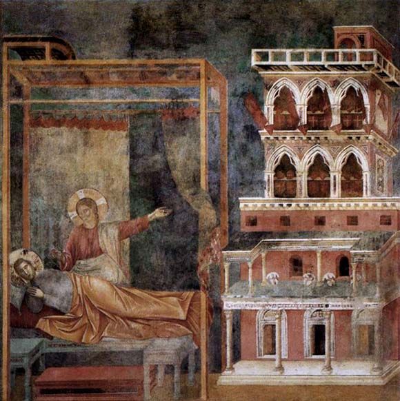 GIOTTO di Bondone Dream of the Palace